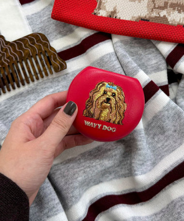 ［WEB限定 SPECIAL PRICE！］【Jolie Joli/ジョリジョリ】刺しゅうラウンドケース