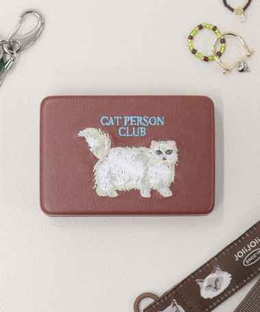 【JOli JOli/ジョリジョリ】刺しゅうスクエアケース