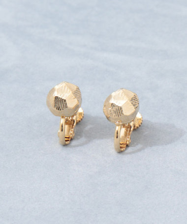 【grâce grace/グラスグラス】ロックビーンズイヤリング