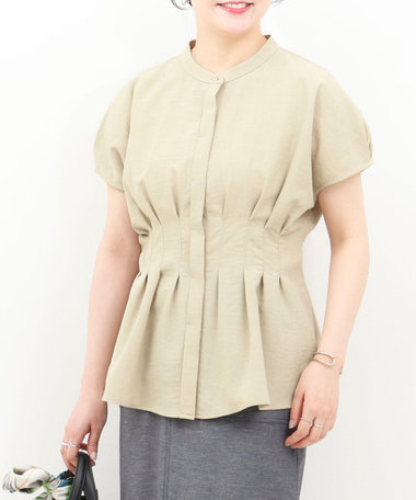 サップタンブラーウエストタックブラウス