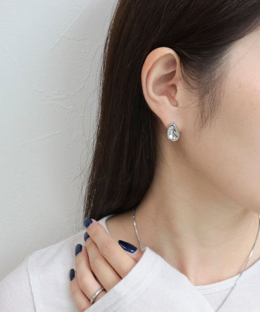 つぶしメタルピアス