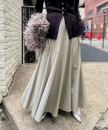 【未使用】NOLLEY'Sスカート風 大人オールインワン ベージュ 定価1.8万 GIRL DRESS FOR NOW パンツ レディース きれいめ オールインワン