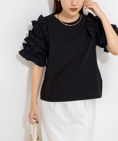 【WEB限定】袖コンシャスプルオーバー