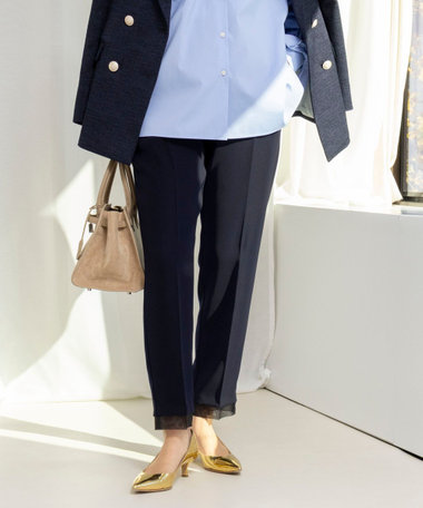 ノーリーズライト パンツスーツ 紺 すべてのパンツ｜パンツ｜NOLLEY'S