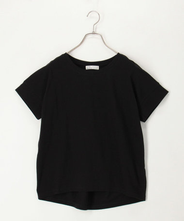 ドライタッチ天竺袖口ダブルTee