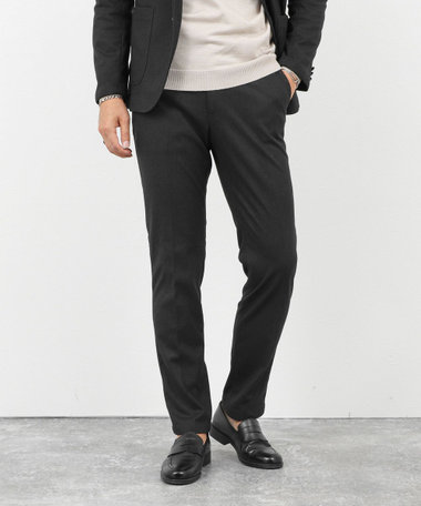 《セットアップ対応》【Active Jersey】ホームスパン ストレッチスリムフィット 25AW