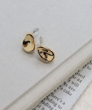 つぶしメタルピアス