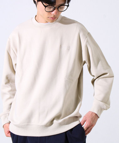 【GOODNESS WEAR】ソフトタッチ裏起毛クルーネックスウェット