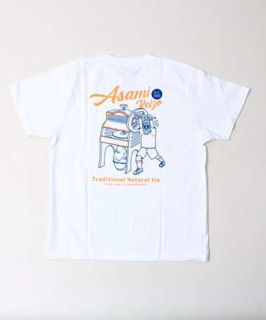 【Duckster×阿左美冷蔵】コラボ かき氷機Tシャツ ユニセックス