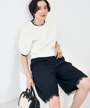 《セットアップ対応》ウォッシャブルハイスペック麻調2WAYハーフパンツ