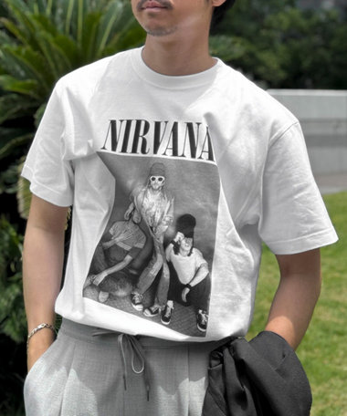 GOOD ROCK SPEED】別注 NIRVANA / ニルヴァーナ プリントTシャツ