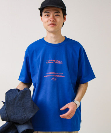 【NANGA×GLOSTER】別注3 Frontprint Tee