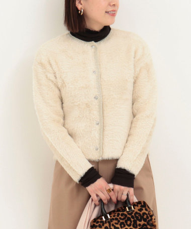 フォックスタッチニット カーディガン