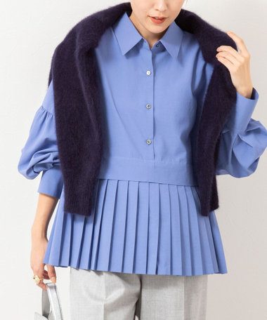 タグ付き◇NOLLEY'S コンパクトインレイクルーネックジャケット 楽天市場】＜飯豊まりえさん着用＞《手洗い可能》フワフワクルー