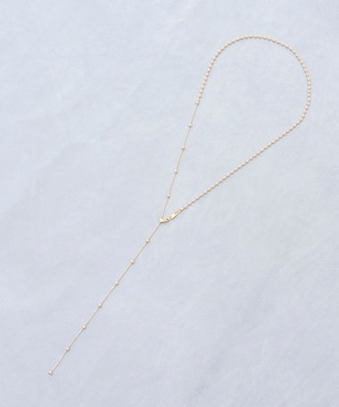 【grâce grace/グラスグラス】スキップボールボール2WAYネックレス