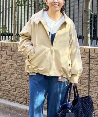 NMPウォッシャブルスウィングトップブルゾン