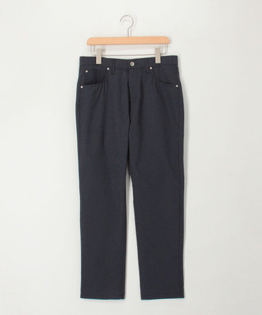 《ビジカジ対応》COOLMAX　ドビー/ピケ　ストレッチ　5ポケットパンツ