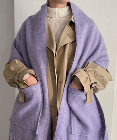 ポケ付きフリンジストール