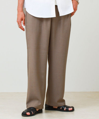 【COOLMAX/セットアップ対応】エバレットメッシュイージーパンツ
