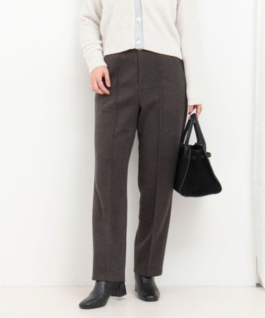 ピーチツイルストレッチストレートパンツ