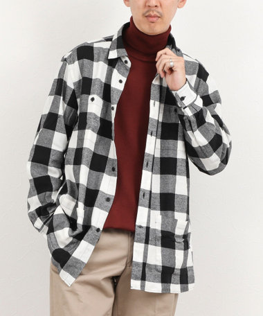 バッファローチェック シャツカバーオール 26AW