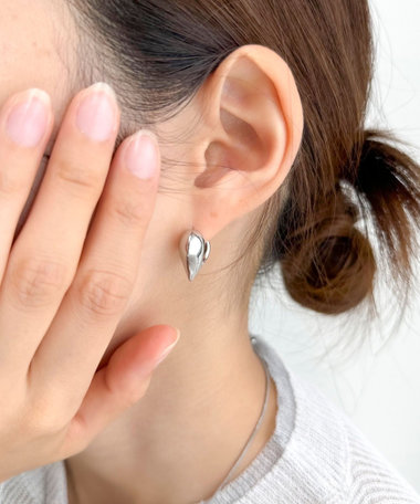 ぷくハートワンタッチピアス