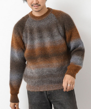 【BATONER/バトナー】KASURI DYE SIGNATURE CREW NECK