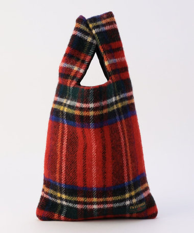 《別注》【TWEEDMILL】チェック柄トートバッグ