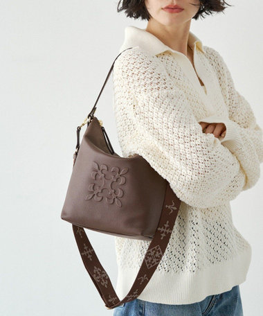 《WEB限定》スタンダードミニショルダーバッグ <エンボスモノグラム>(CE-1718-WEB)