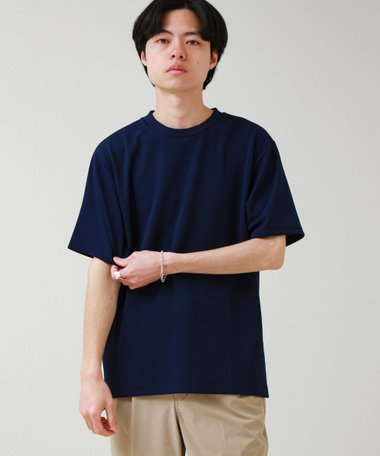 【立体感素材】フクレジャガード 半袖Tシャツ