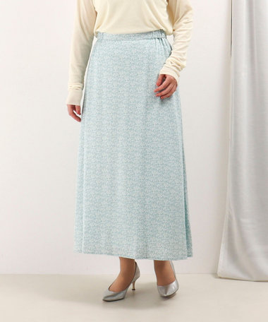 ミニフラワープリントスカート