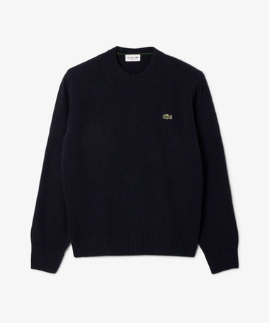 【LACOSTE/ラコステ】エッセンシャルウールニットセーター
