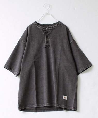 【WEB限定 GW SPECIAL PRICE】【FREDYMAC/フレディマック】コットンスノーウォッシュヘンリーTEE