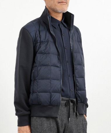 【TAION/タイオン】別注 スウェットコンビ ハイネックダウンJK 26AW