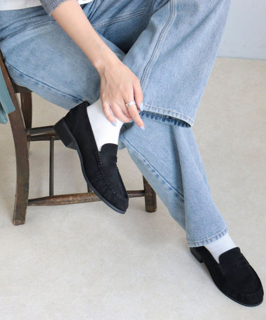 フラットシューズ ^fri fla^ 20A716 black loafer 프리플라 (frifla)