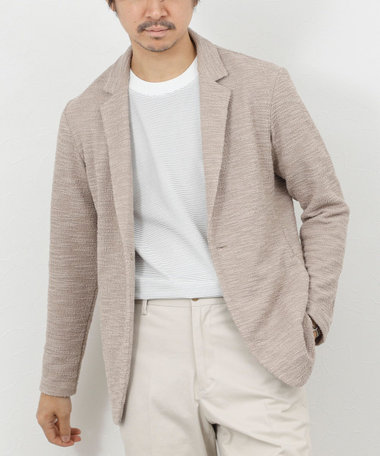 《ビジカジ対応》ツィードジャージーテーラーCD 26SS