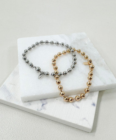 ボールチェーンブレス