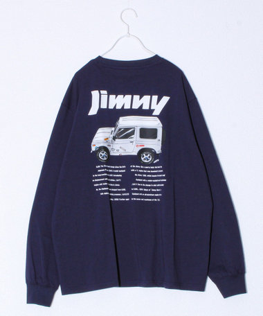 【ロングセラーコラボ】ジムニー×GLOSTER 長袖プリントTシャツ