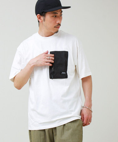 【TAION / タイオン】MOUNTAION POCKET T-SH
