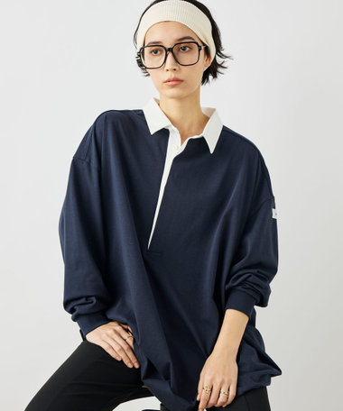 【MAQWEL/マクウェル】ウォッシャブルBIGラガーシャツ