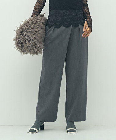 NOLLEY'S sophiウォッシャブルストレッチスリムパンツ ミントグリーン NOLLEY'S sophiウォッシャブルストレッチスリムパンツ ミント
