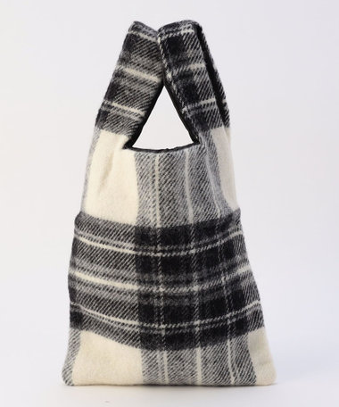 《別注》【TWEEDMILL】チェック柄トートバッグ
