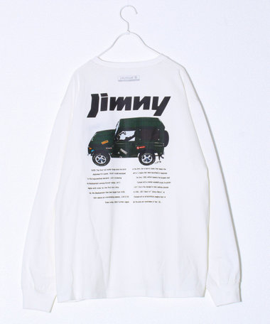 【ロングセラーコラボ】ジムニー×GLOSTER 長袖プリントTシャツ