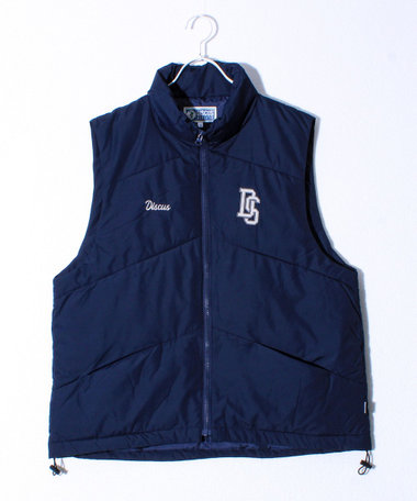 ［WEB限定 SPECIAL PRICE！］【DISCUS】UNISEX 中綿ベスト