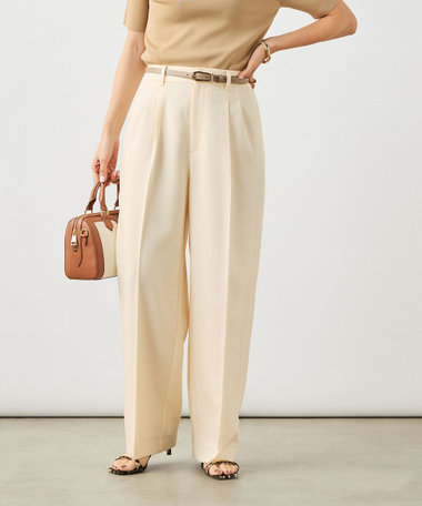 トラント⭐︎NOLLEY'S sophi ベージュワイドパンツ飯豊まりえさん