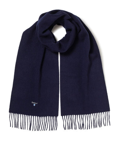 【BARBOUR/バブアー】PLAIN LAMBSWOOL SCARF