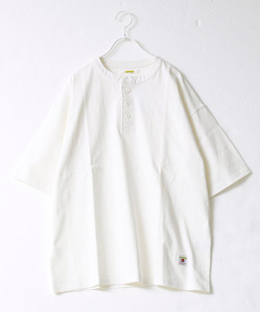【WEB限定 GW SPECIAL PRICE】【FREDYMAC/フレディマック】コットンスノーウォッシュヘンリーTEE