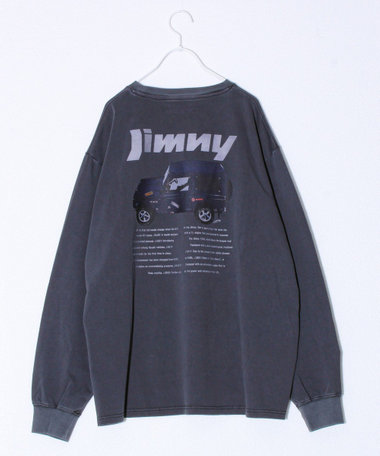 【ロングセラーコラボ】ジムニー×GLOSTER 長袖プリントTシャツ