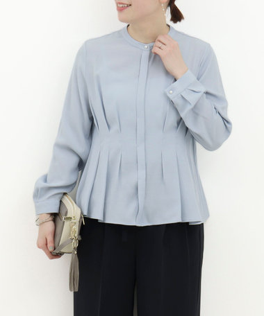 TRピケタックブラウス