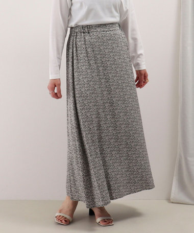 ミニフラワープリントスカート